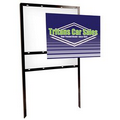 24" x 18" Angle Iron Frame Double-Sided Replacement Graphic